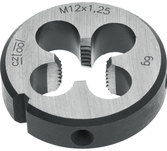Плашка Bucovice Tools M 12 Шаг 1.25 115CrV3 38x10мм 210122 1