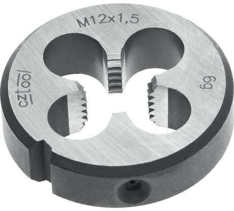 Плашка Bucovice Tools M 12 Шаг 1.5 115CrV3 38x10мм 210121