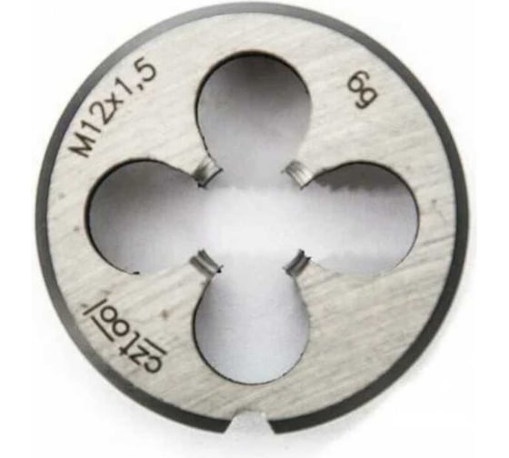 Плашка Bucovice Tools M 12 Шаг 1.5 115CrV3 38x10мм 210121