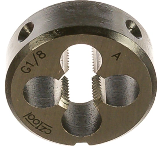 Плашка Bucovice Tools трубная G 1/8" -28 115CrV3 30x11мм 212180 1