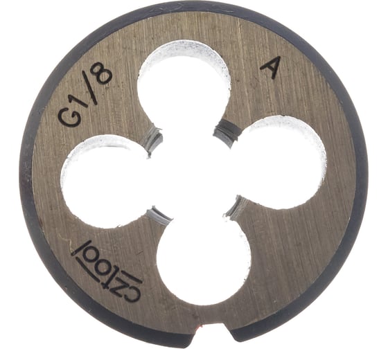 Плашка Bucovice Tools трубная G 1/8" -28 115CrV3 30x11мм 212180