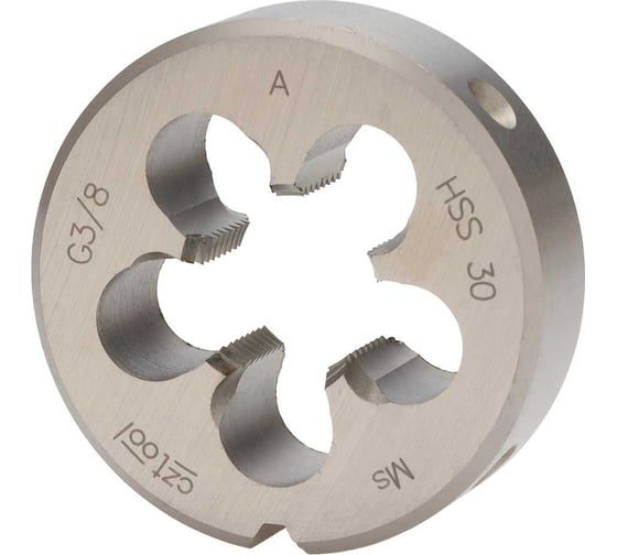 Трубная плашка Bucovice Tools G 3/8" -19 HSS 45x14мм 242380