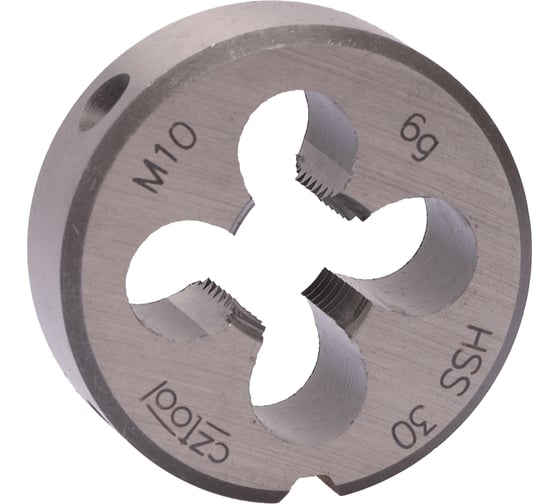 Плашка Bucovice Tools M 10 Шаг 1.5 HSS 30x11мм 240100 1