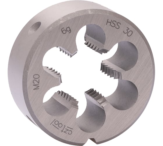Плашка Bucovice Tools M 20 Шаг 2.5 HSS 45x18мм 240200 1