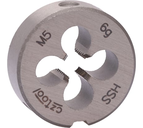 Плашка Bucovice Tools M 5 Шаг 0.8 HSS 20x7мм 240050