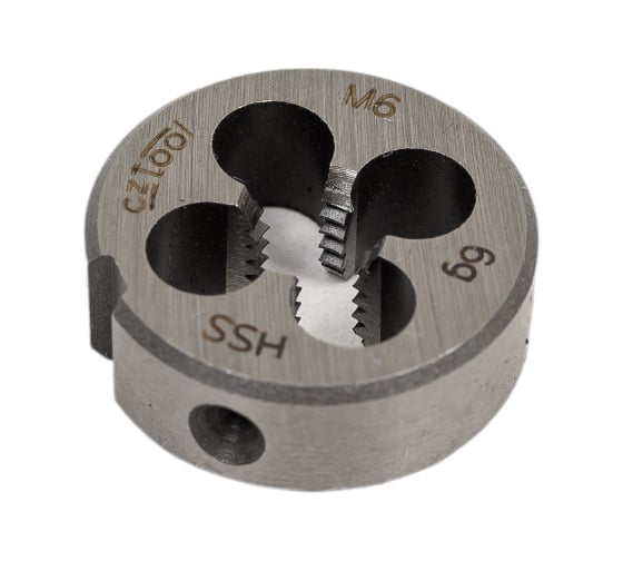 Плашка Bucovice Tools M 6 Шаг 1.0 HSS 20x7мм 240060