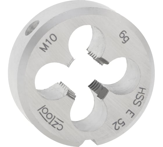 Плашка Bucovice Tools M 10 Шаг 1.5 HSSE 30x11мм 290100