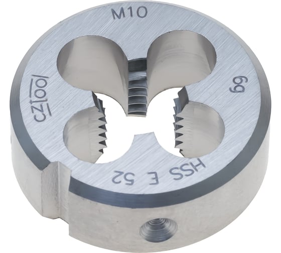 Плашка Bucovice Tools M 10 Шаг 1.5 HSSE 30x11мм 290100 1