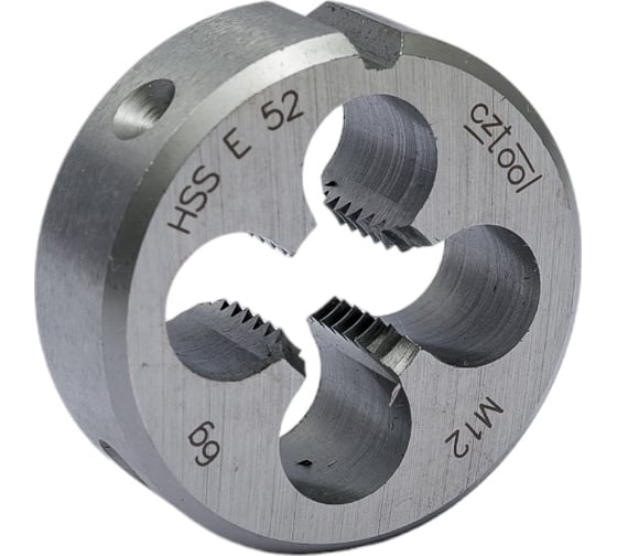 Плашка Bucovice Tools M 12 Шаг 1.75 HSSE 38x14мм 290120