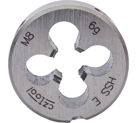 Плашка Bucovice Tools M 8 Шаг 1.25 HSSE 25x9мм 290080
