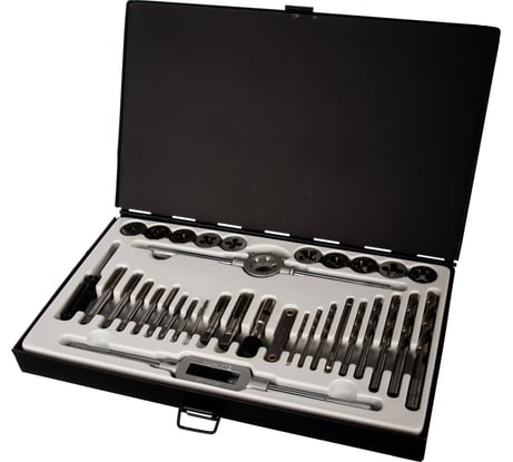 Набор метчиков и плашек Gigant 34 предмета STD034