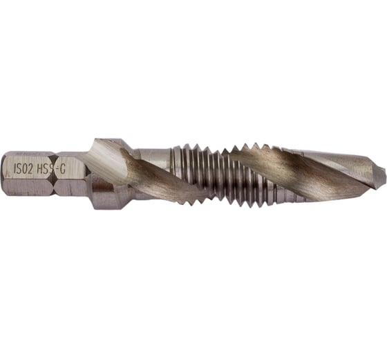 Комбинированный метчик PROJAHN M10x1.5, HSS-G, шестигранный хвостовик 91910