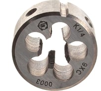 Коническая плашка ООО "ТМТ ГРУПП" дюйм. К1/4" 9ХС 58003