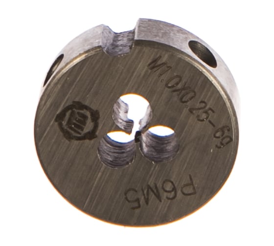 Плашка М 1 х0.25 Р6М5 6g ТМ Туламаш 141208 1