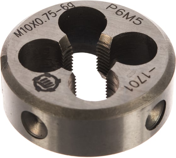 Плашка М 10 х0.75 Р6М5 6g ТМ Туламаш 145064