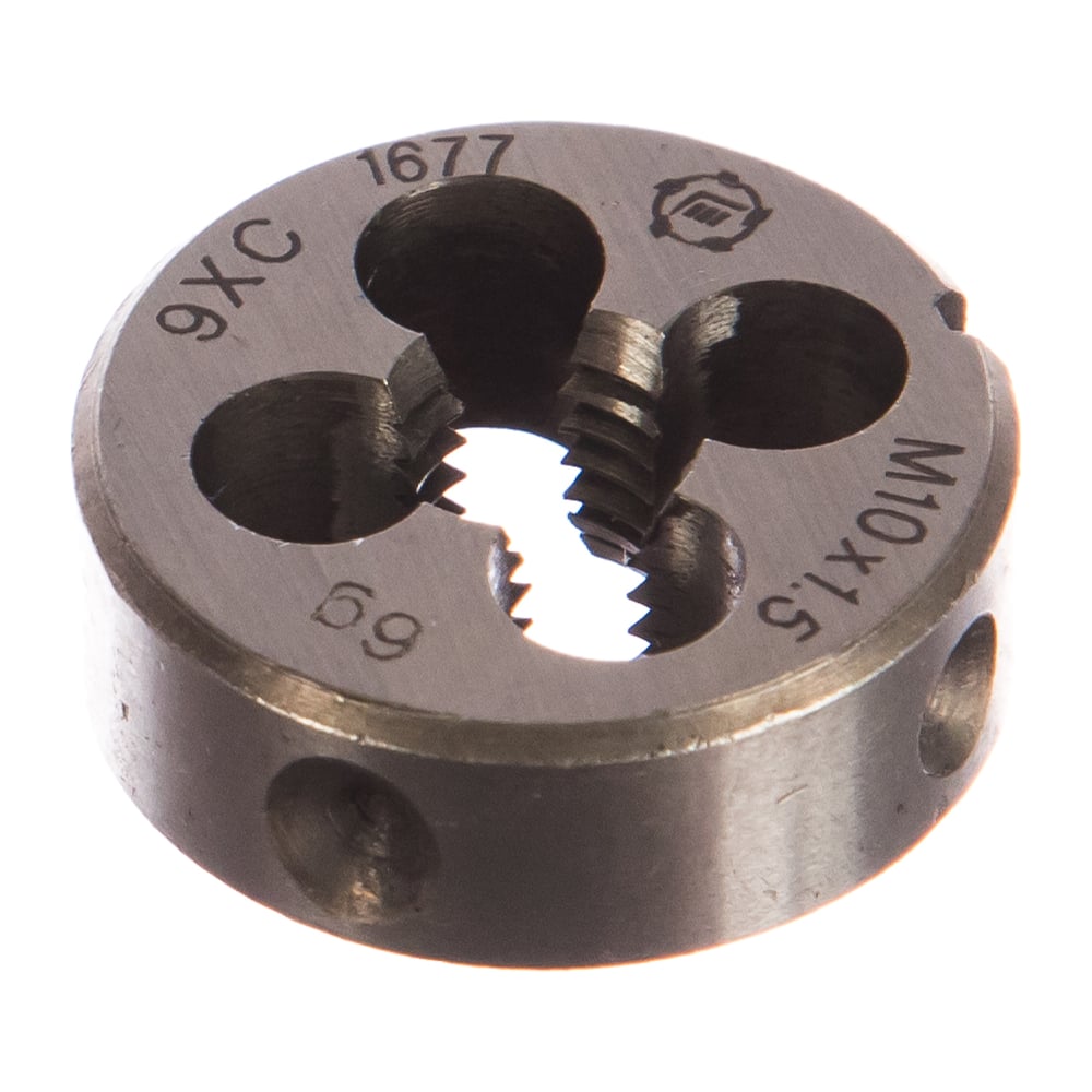 Плашка М 10 х1.5 9ХС ТМ Туламаш 57885 - выгодная цена, отзывы ...