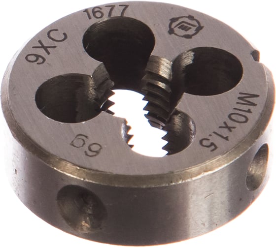 Плашка М 10 х1.5 9ХС ТМ Туламаш 57885