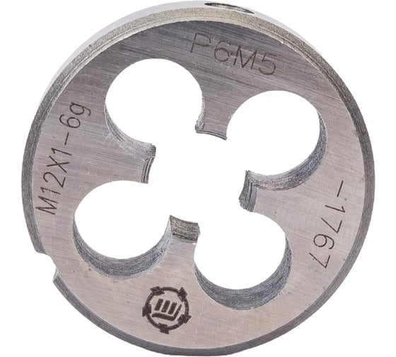 Плашка М 12 х1 Р6М5 6g ТМ Туламаш 137170