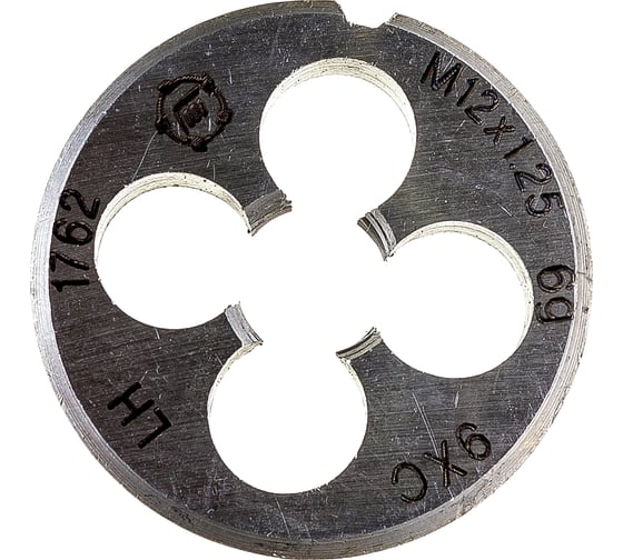 Плашка М 12 х1.25 9ХС левая ТМ Туламаш 143498