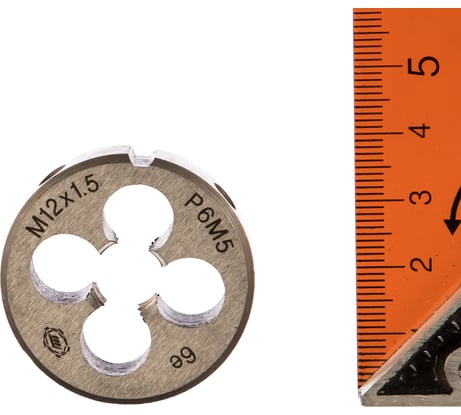 Плашка ООО "ТМТ ГРУПП" М12х1.75 Р6М5 6е 143223