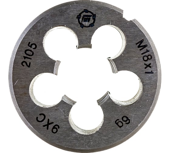Плашка М 18 х1 9ХС ТМ Туламаш 57909