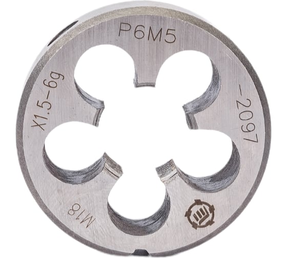 Плашка М 18 х1.5 Р6М5 6g ТМ Туламаш 137178