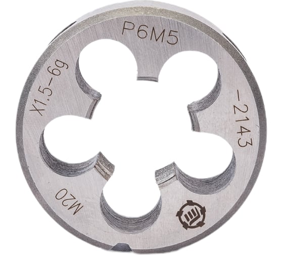 Плашка М 20 х1.5 Р6М5 6g ТМ Туламаш 137180