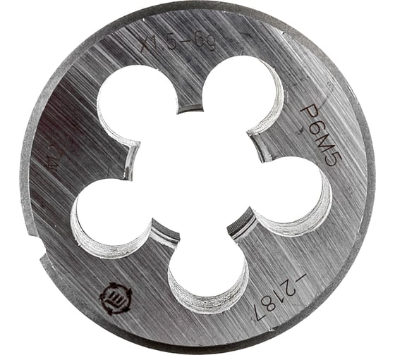 Плашка ООО "ТМТ ГРУПП" М22х1.5 Р6М5 6g 137182
