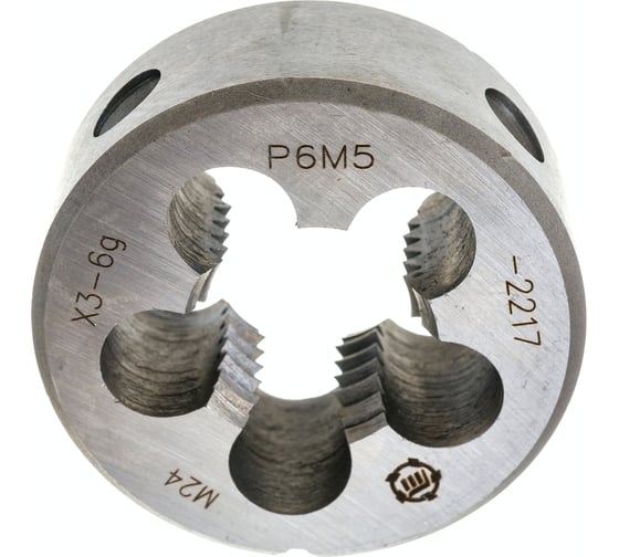Плашка М 24 х3 Р6М5 6g ТМ Туламаш 137185