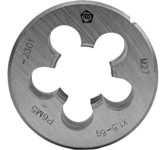 Плашка М 27 х1.5 Р6М5 6g ТМ Туламаш 137186