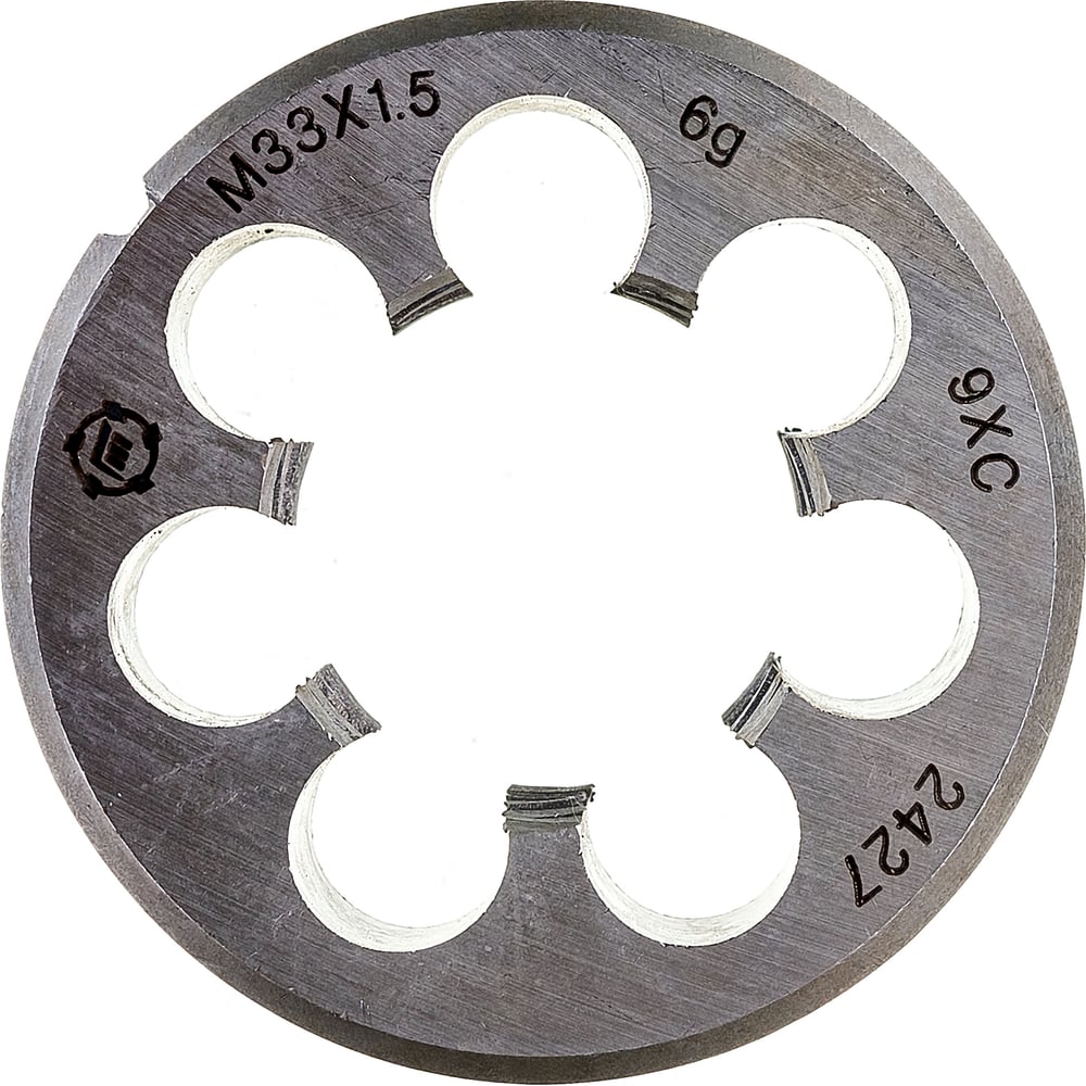 Плашка М 33 х1.5 9ХС ТМ Туламаш 57944 - выгодная цена, отзывы ...