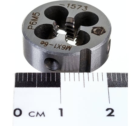 Плашка ООО "ТМТ ГРУПП" М6х1 Р6М5 6е 143215