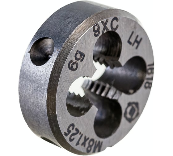 Плашка М 8 х1.25 9ХС левая ТМ Туламаш 102690