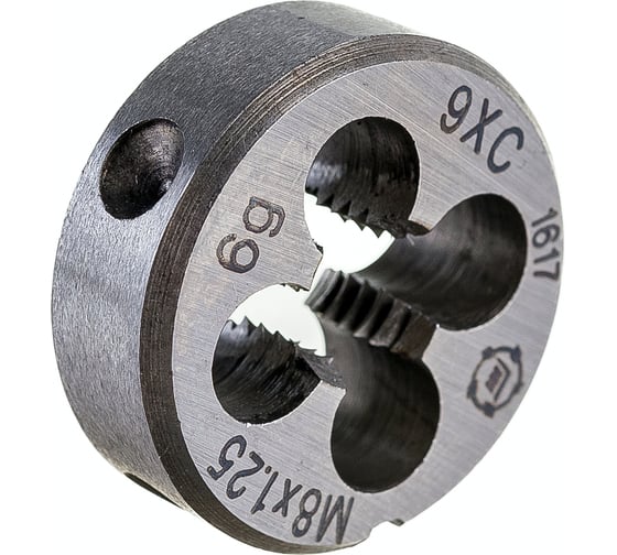 Плашка М 8 х1.25 9ХС ТМ Туламаш 57879