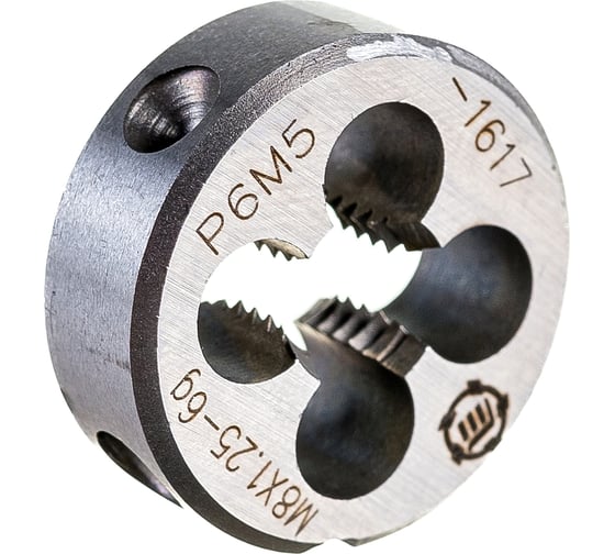 Плашка М 8 х1.25 Р6М5 6g ТМ Туламаш 137166