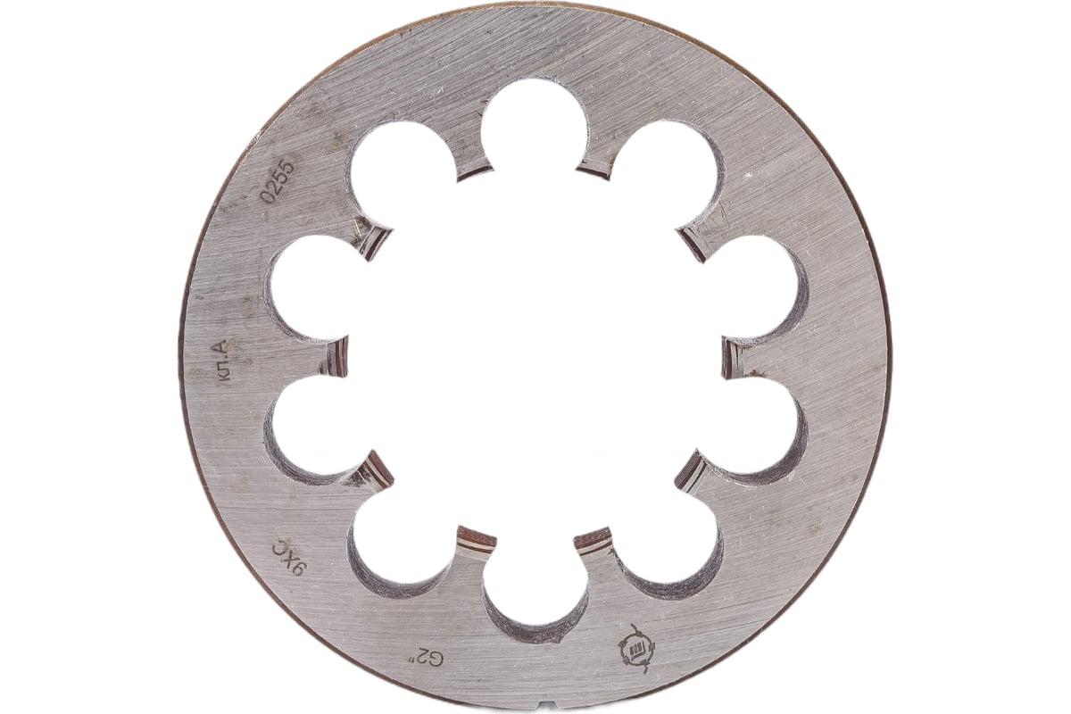 Плашка, трубная цилиндрическая G 2 дюйма 9ХС ТМ Туламаш 57995 ...