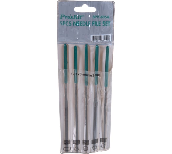 Набор надфилей 5 шт. Pro'sKit 8PK-605A 00153900