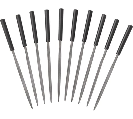 Надфиль WOLFSTAR трехгранный с ручкой 160x4мм №00 у12 fn00033