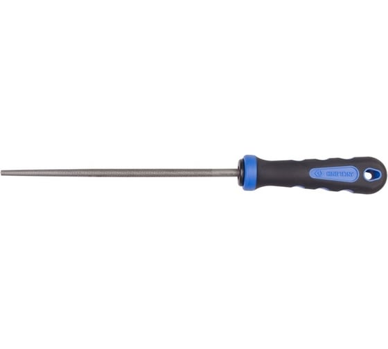 Напильник круглого сечения с рукояткой, 250 мм KING TONY 75302-10G