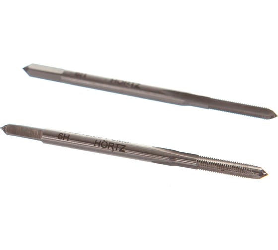Метчик М 2,5x0,35 м/р комплект 2 шт. Р6М5 HORTZ 203853 1