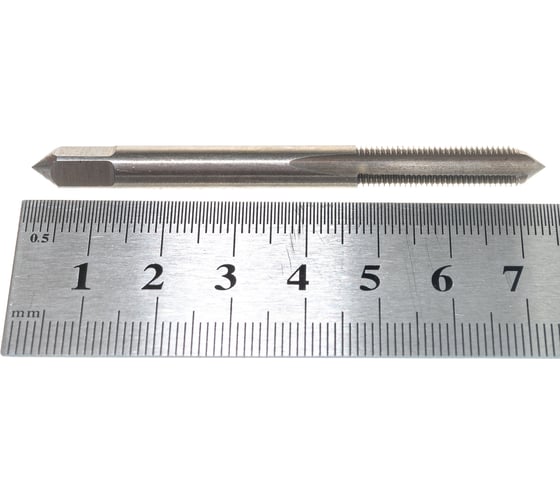 Метчик М 6x0,75 м/р комплект 2 шт. Р6М5 HORTZ 203861