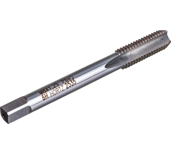 Метчик М 8x1,25 м/р комплект 2 шт. Р6М5 HORTZ 203868