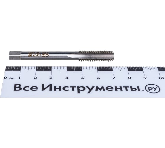 Метчик М 8x1,25 м/р комплект 2 шт. Р6М5 HORTZ 203868