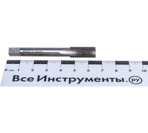 Метчик М 9x0,5 м/р комплект 2 шт. Р6М5 HORTZ 203869