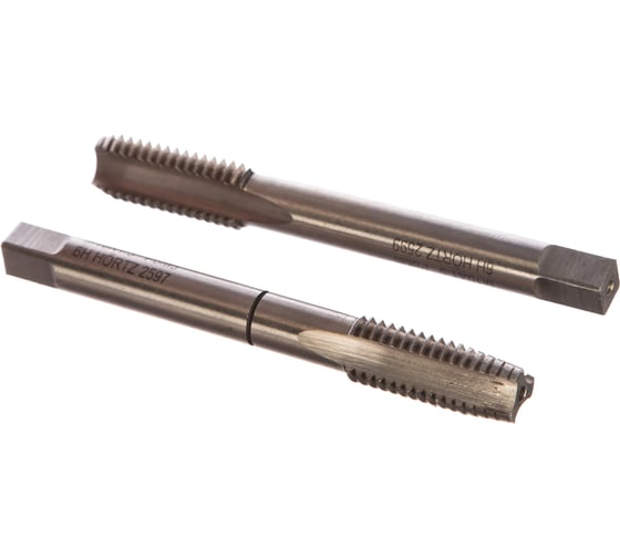 Метчик М10x1,5 м/р комплект 2 шт. Р6М5 HORTZ 203875