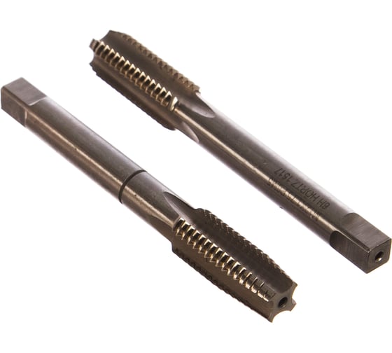 Метчик М12x1,75 м/р комплект 2 шт. Р6М5 HORTZ 203880