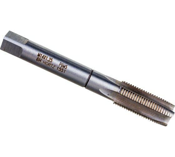 Метчик М14x1,25 м/р комплект 2 шт. Р6М5 HORTZ 203883