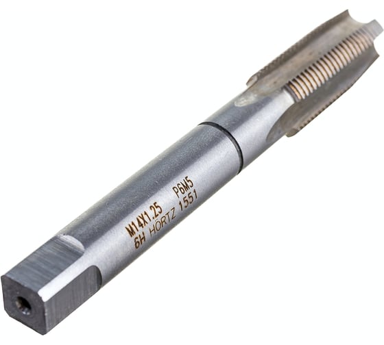 Метчик М14x1,25 м/р комплект 2 шт. Р6М5 HORTZ 203883