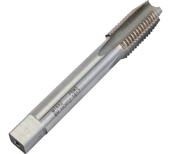 Метчик М16x2 м/р Р6М5 HORTZ 203713