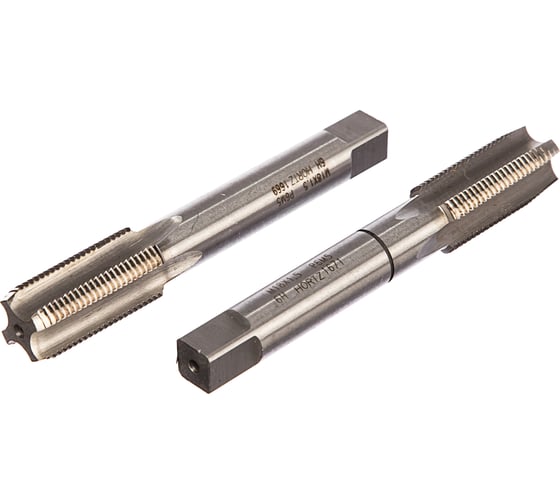 Метчик М18x1,5 м/р комплект 2 шт. Р6М5 HORTZ 203898